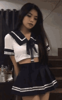 Japanes School Girl image